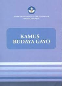 Image of Kamus budaya Gayo
