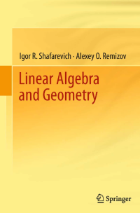Image of Linear algebra and geometry
