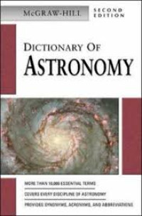 Image of McGraw-Hill dictionary of astronomy