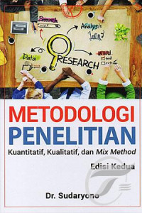 Image of Metodologi penelitian : kuantitatif, kualitatif, dan mix method
