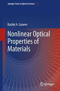 Image of Nonlinear optical properties of materials