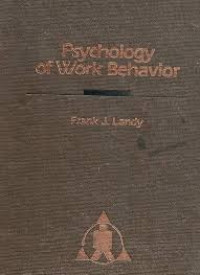 Image of Psychology of work behavior