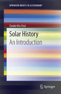 Image of Solar history : an introduction