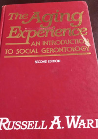 Image of The Aging experience : an introduction to social gerontology