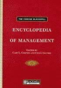 Image of The Concise blackwell encyclopedia of management