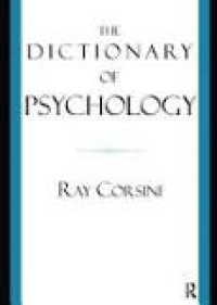 Image of The dictionary of psychology