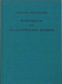 Image of Worterbuch der philosophischen begriffe