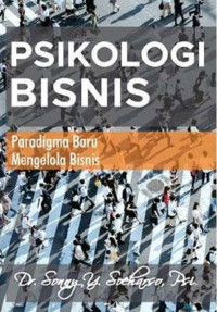 Image of Psikologi bisnis : paradigma baru mengelola bisnis